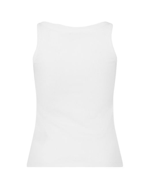 Versace White Sleeveless Vest