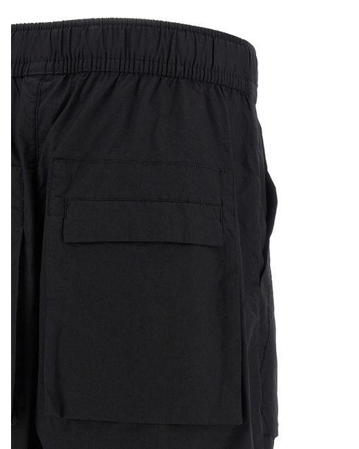 Thom Krom Black 32 Belted Cargo Pants for men