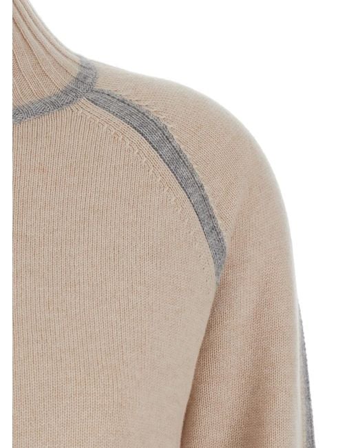 Max Mara Natural Studio Pescara High Neck Jumper