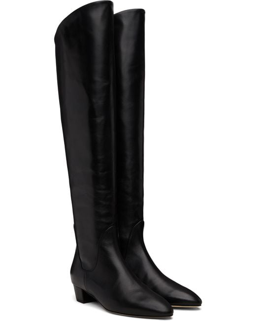 Aeyde Black Yonda High Boots
