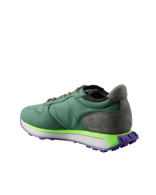 Hogan Green H601 Lace-Up Sneakers for men