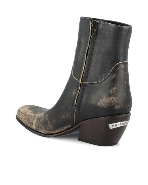 Balenciaga Black Memphis Boots