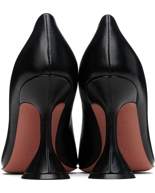 AMINA MUADDI Black Ami Pump Heels