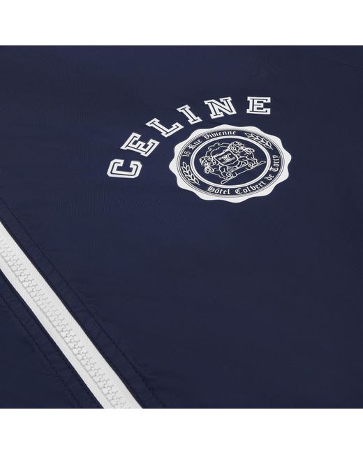 Céline Blue Blason Windbreaker for men