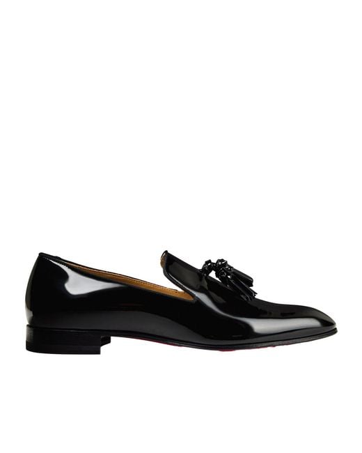Christian Louboutin Black Classic Loafers for men