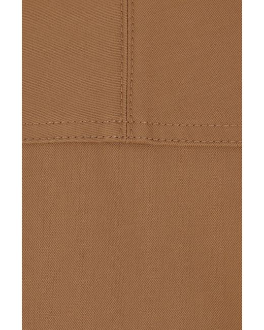 Max Mara Brown Button-Up Long-Sleeved Jacket
