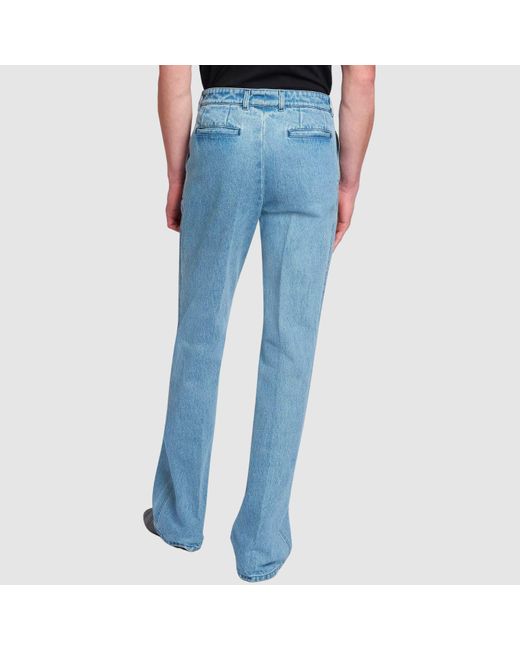 Dries Van Noten Blue Multi-Pocket Jeans for men