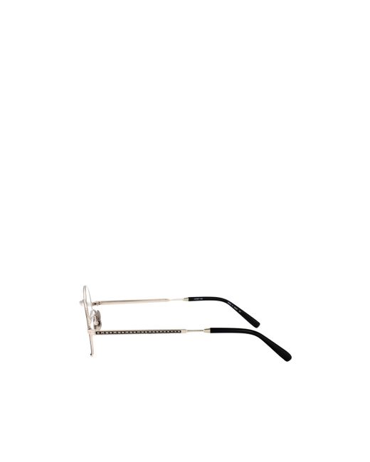 Matsuda Metallic Round-Frame Glasses for men