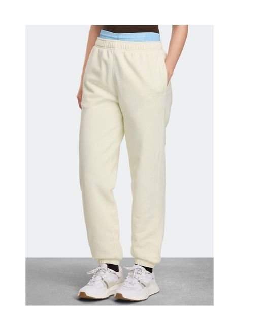 Canada Goose White Elasticated Logo-Detail Track Pants