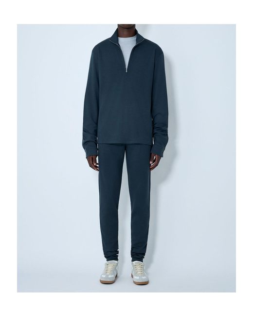 Rier Blue Polar Jogging Sweatshirt for men