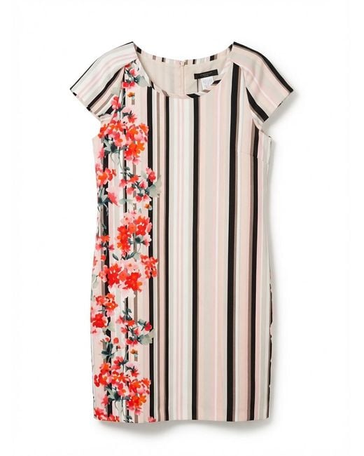 Weekend by Maxmara White Round Neck Dress