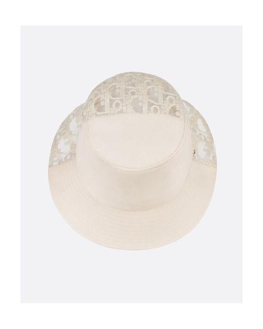 Dior Natural Oblique Bucket Hat for men