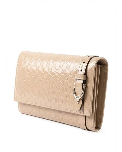Gucci Natural Double G Pattern Wallet