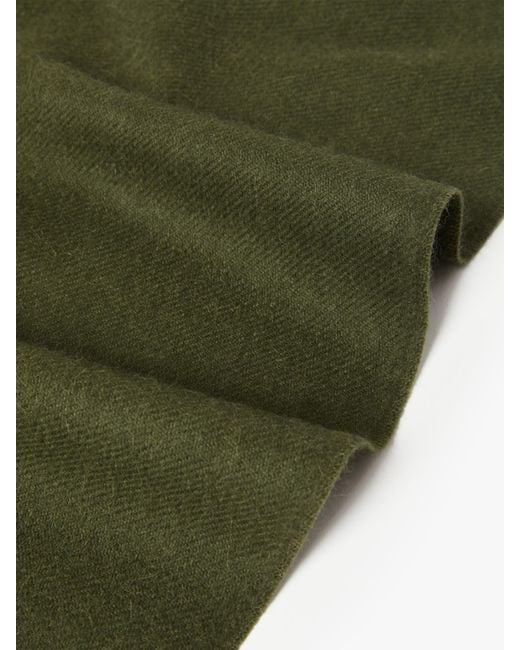 Weekend by Maxmara Green Logo Scarf