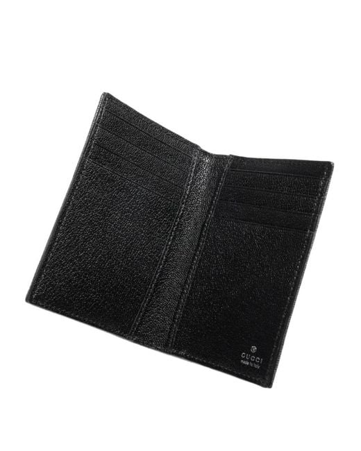 Gucci Black Essence Classic Card Case for men
