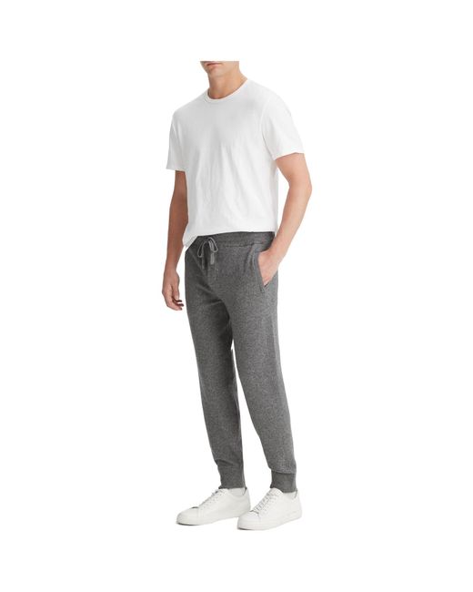 Vince Gray Drawstring Joggers for men