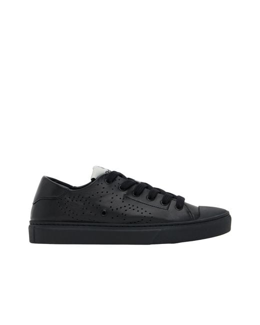 Vivienne Westwood Black Low-Top Soft Punch Trainer Sneakers for men