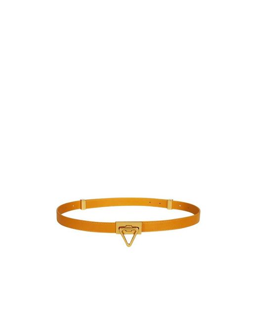 Bottega Veneta Multicolor Triangle Buckle Belt