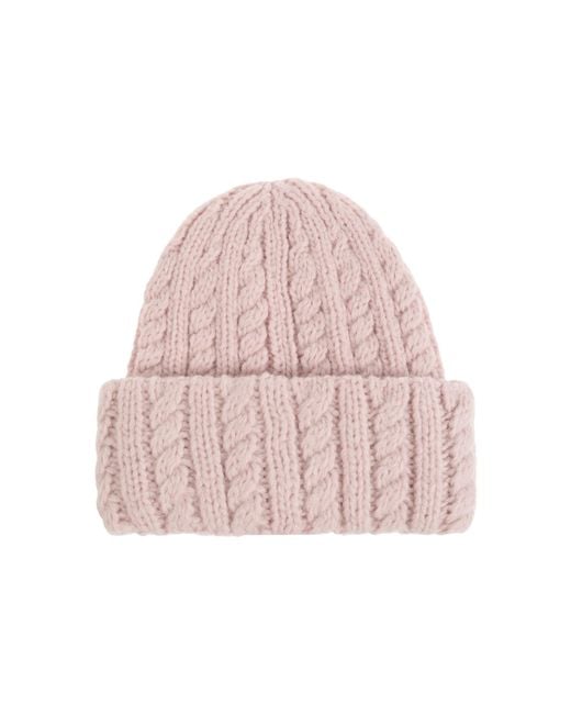 Moncler Pink Logo Hat