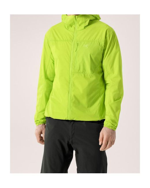 Arc'teryx Green Squamish Hoody Hooded Shell Jacket for men