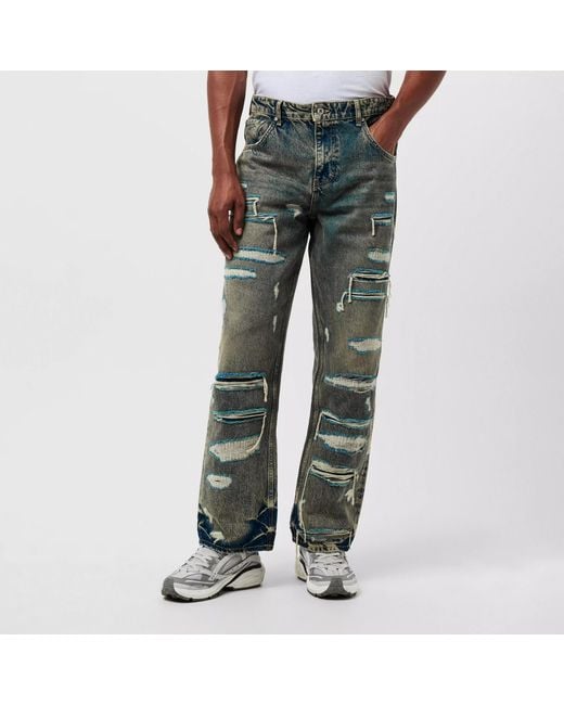 Represent Gray Jeans for men