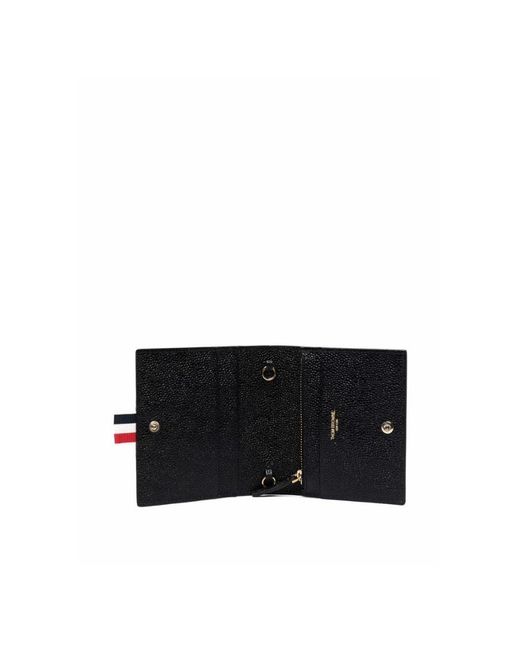 Thom Browne White Rwb Bow Chained Wallet