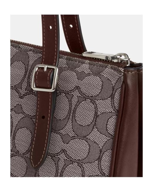 COACH Brown Asher Shoulder Bag