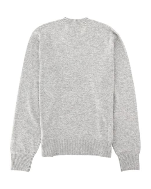 Versace Jeans Gray Long-Sleeved Sweater for men