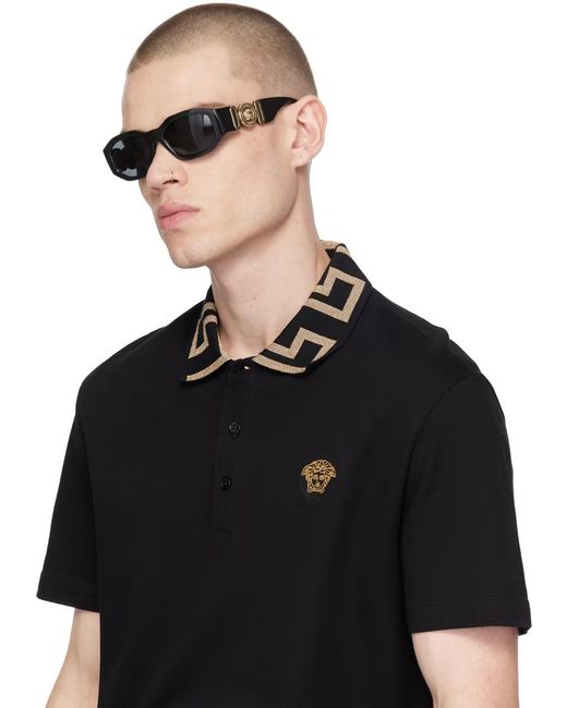 Versace White Logo Details Sunglasses for men