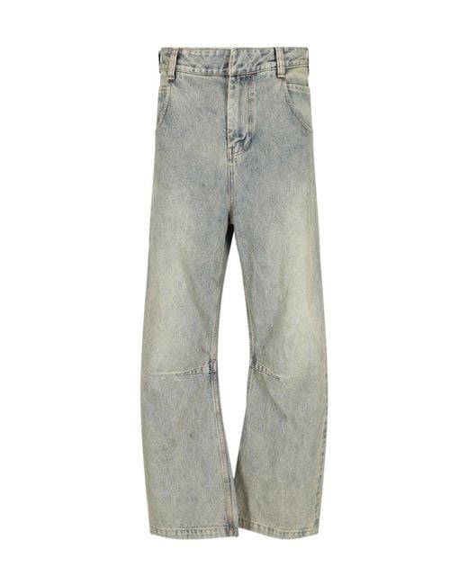 Entire studios Gray Gem Surface Wave Jeans