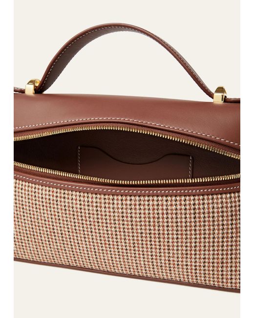 Loro Piana Brown Extra Bag L23 Shoulder Bag