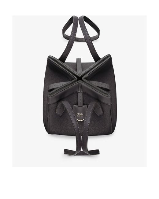 Fendi Black Origami Mini Shoulder Bag