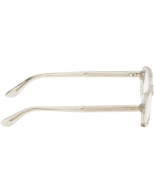 Retrosuperfuture White Numero 151 Plano Lens for men