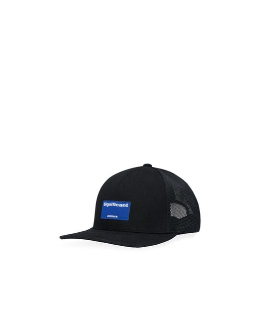 Adererror Blue Patterned Hat for men