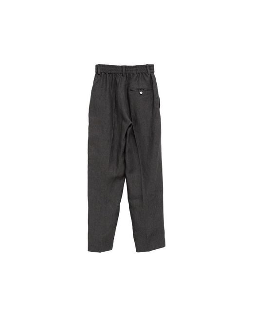 Jacquemus Gray The Croisière Straight-Leg Pants for men