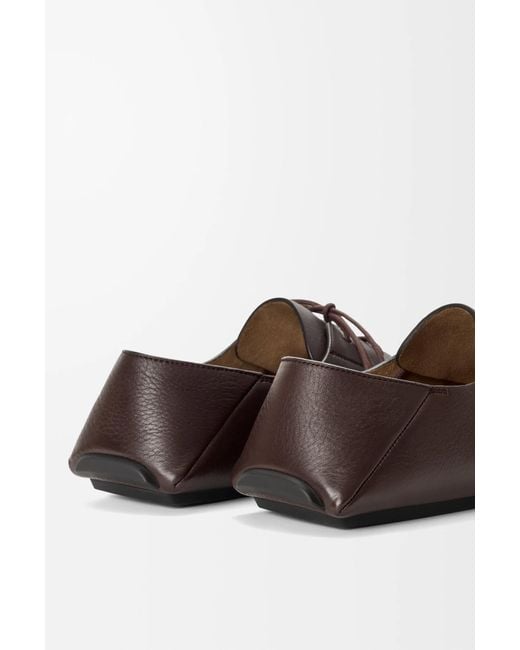 Loewe Brown Lace-Up Loafers for men