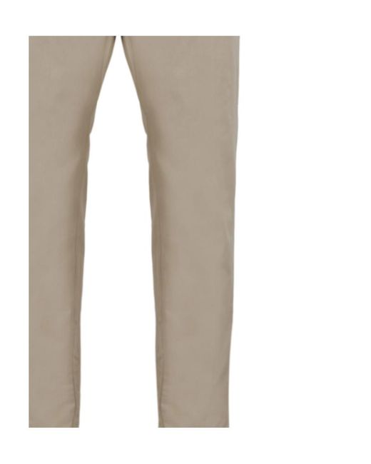 DSquared² Gray Cropped Tapered Pants for men