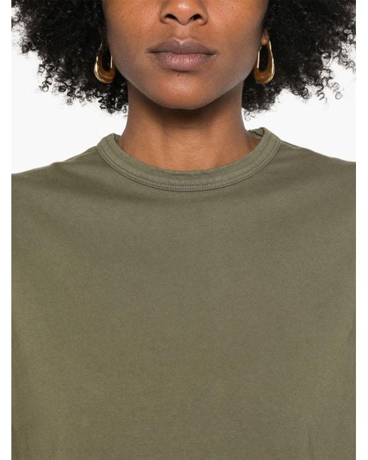 Officine Generale Green Leila Cotton T-Shirt