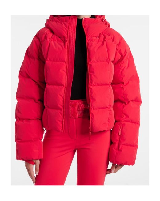 CORDOVA Red Oza Quilted Down Ski Jacket