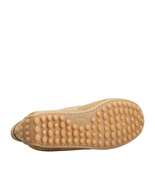 Tod's Brown Gommino Slip-On Loafers