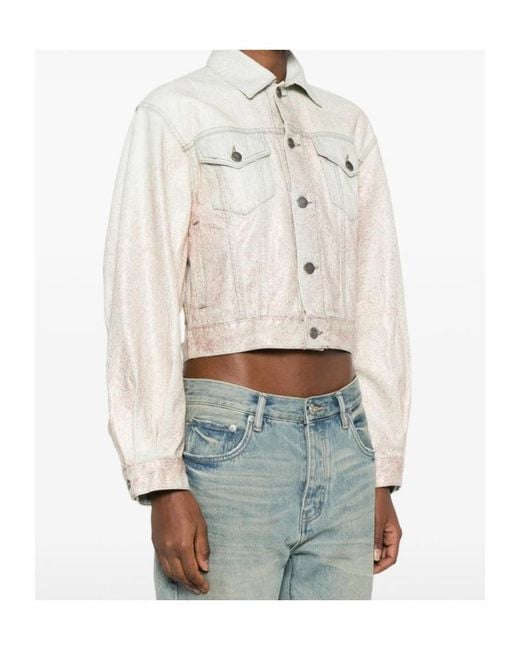 Haikure White Simon Denim Jacket