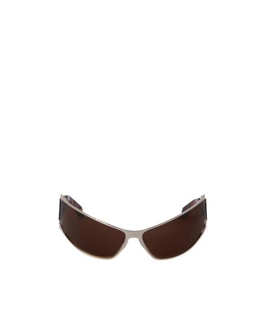 Off-White c/o Virgil Abloh Multicolor Luna Wraparound Frame Sunglasses for men
