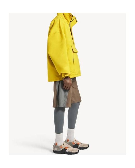 Balenciaga Yellow Bodies Half-Zip Jacket for men