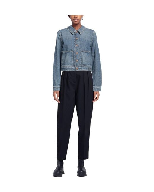 Chloé Blue Denim Trucker Jacket