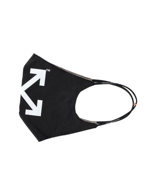 Off-White c/o Virgil Abloh White Arrow Logo Printed Face Mask for men