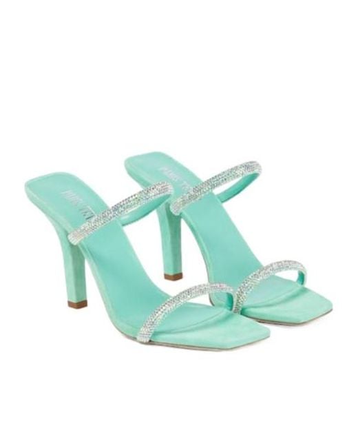 Paris Texas Green Holly Linda Embellished Sandals