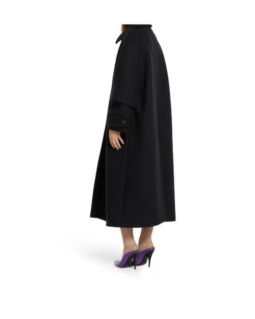 Gucci Black Wool Batavia Coat