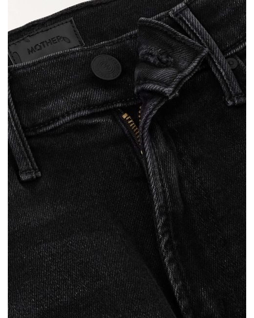 Mother Black Slightly Flared Jeans