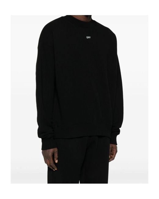 Off-White c/o Virgil Abloh Black Vibe Arrow Skate Crewneck Sweatshirt for men