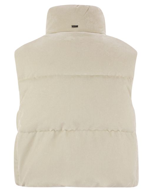 Herno Natural Sleeveless Down Jacket